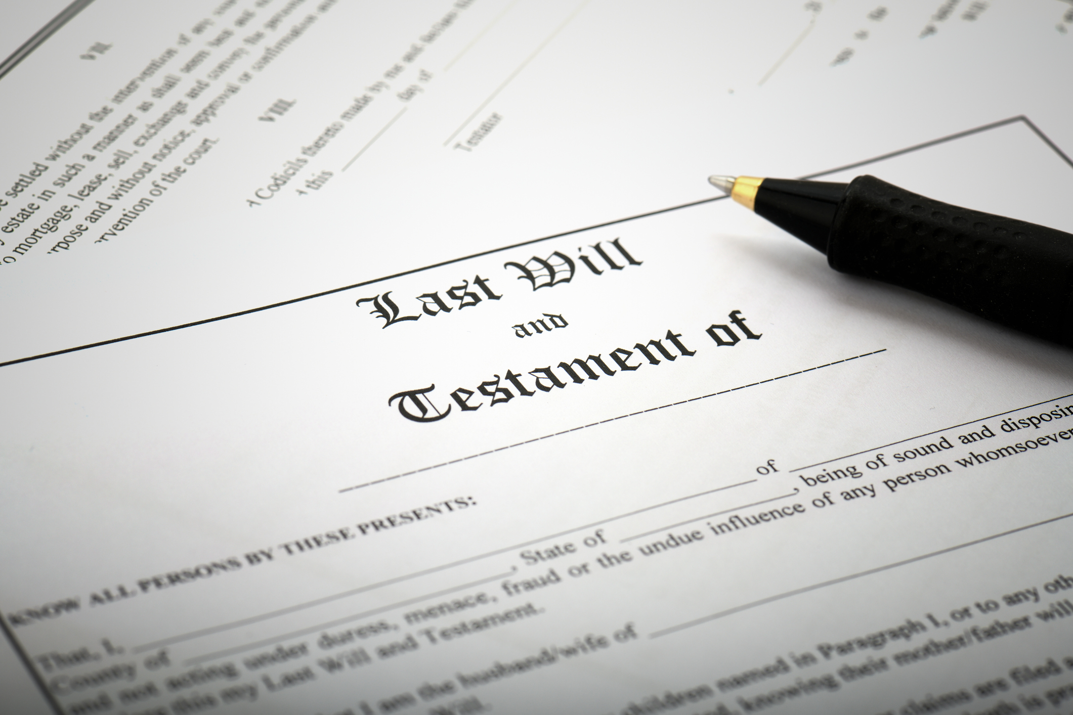 What are the Requirements for a Valid Will in New Jersey?